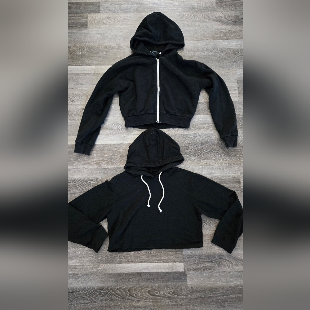 Black Hooded Sweatshirts Hoodie Bundle